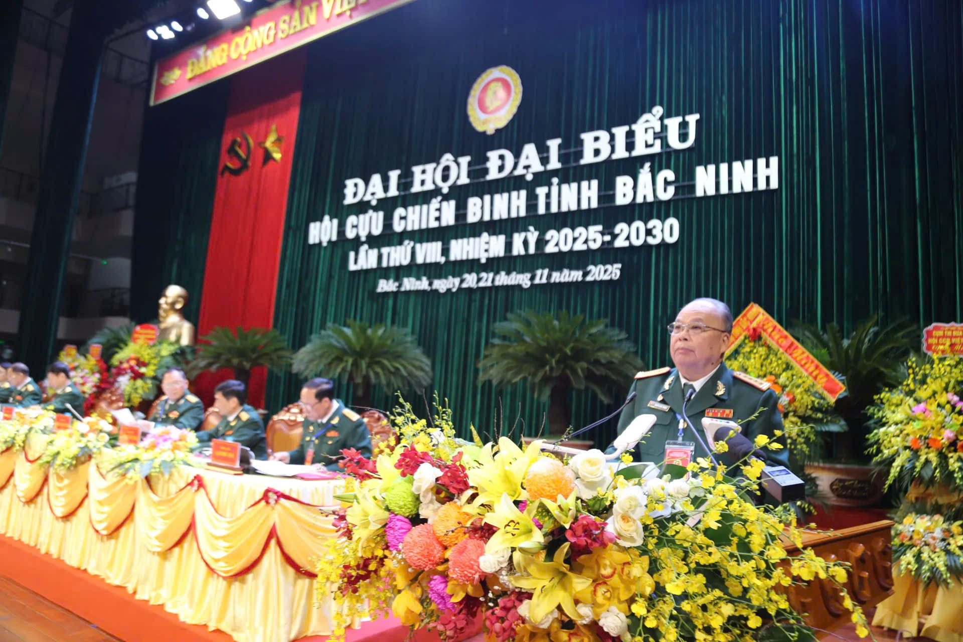 Đại hội đại biểu Hội CCB tỉnh Bắc Ninh lần thứ VIII, nhiệm kỳ 2025 – 2030 thành công tốt đẹp