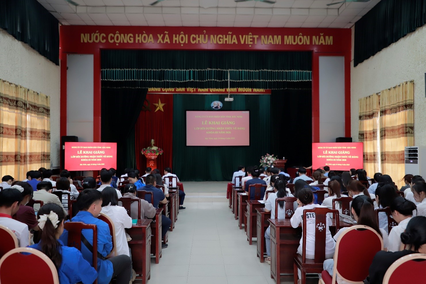 Khai giảng Lớp bồi dưỡng nhận thức về Đảng Khóa III năm 2026