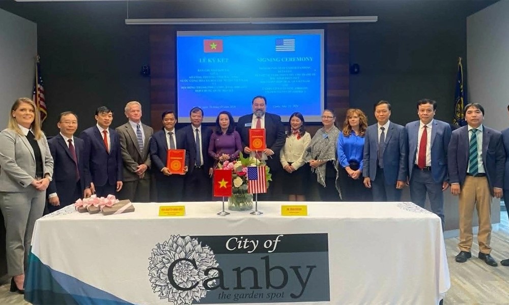 Bắc Ninh và thành phố Canby bang Oregon mở rộng hành lang hợp tác kinh tế, thương mại